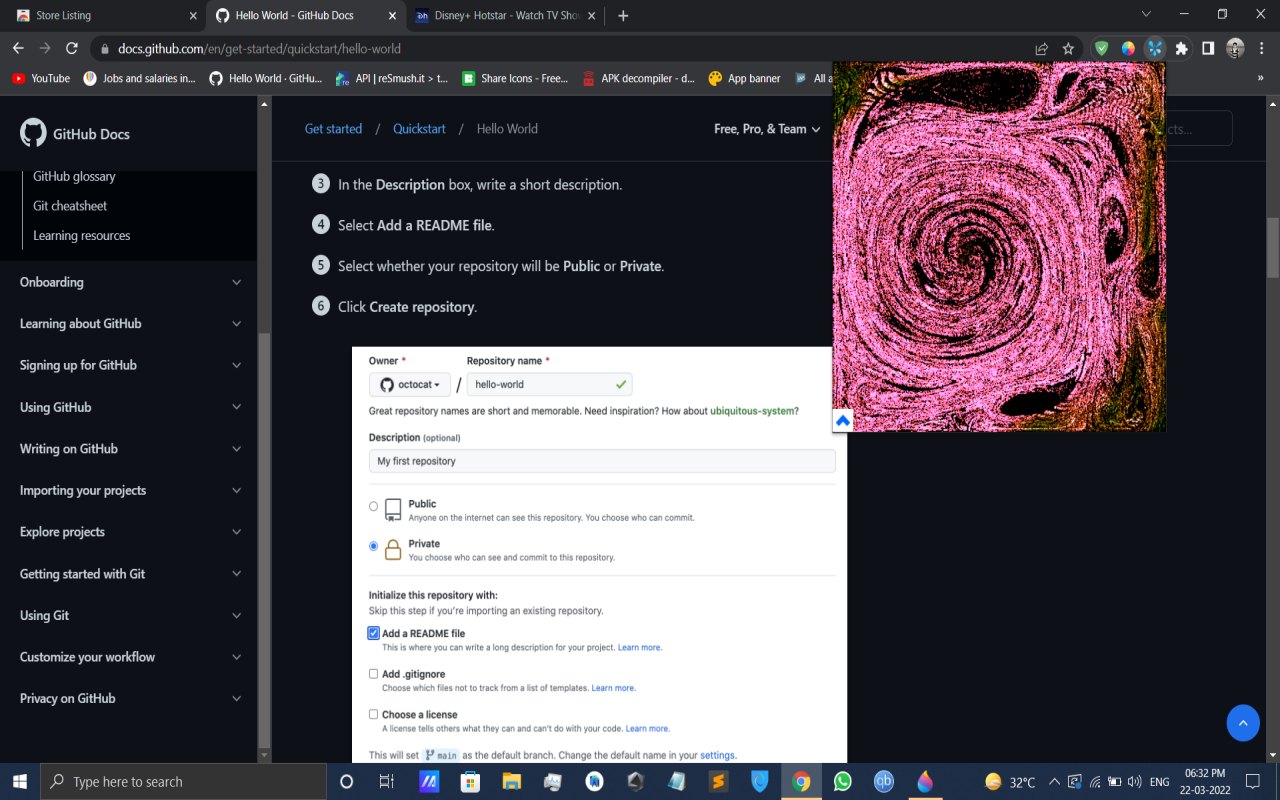 Over a docs page